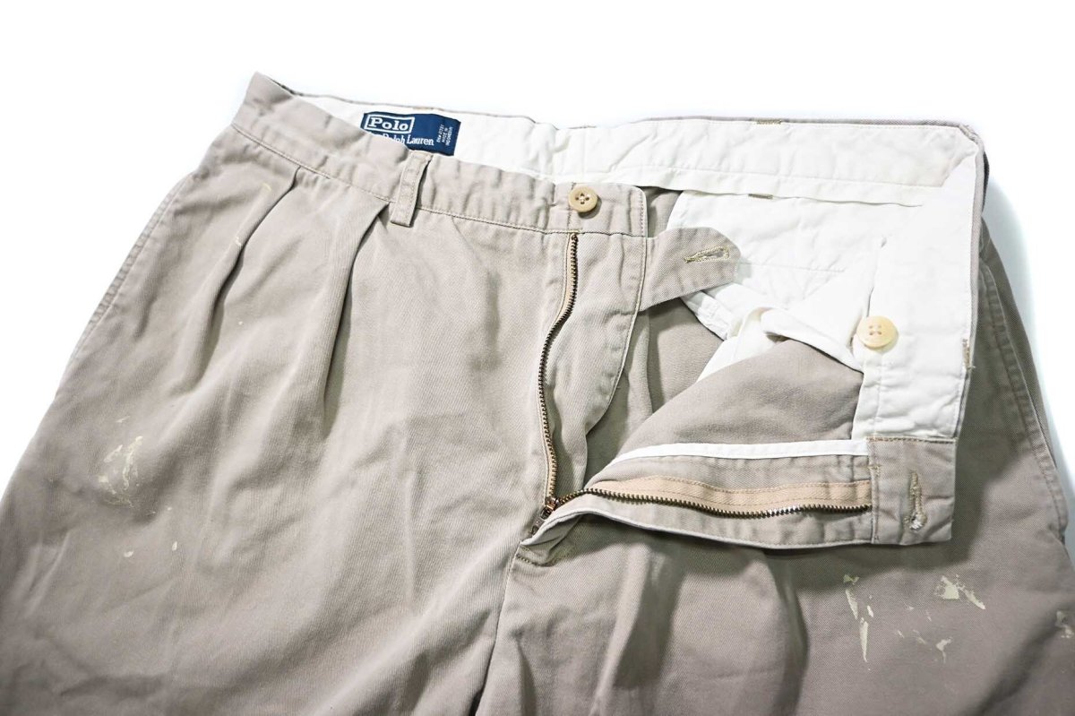 画像5: 90-00s Used Polo Ralph Lauren Andrew Pants Khaki ラルフローレン (5)