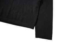 画像3: Used Banana Republic Wool High Gauge Crew Neck Knit Sweater Black (3)