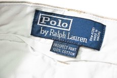 画像6: 90-00s Used Polo Ralph Lauren Prospect Pants Khaki ラルフローレン (6)