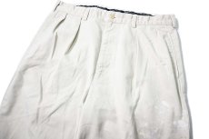 画像2: 90-00s Used Polo Ralph Lauren Andrew Pants Stone ラルフローレン (2)