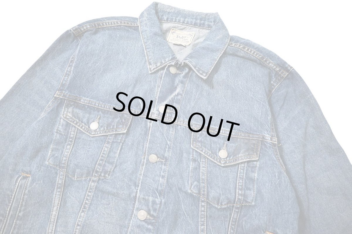 画像3: 00s Used Polo Ralph Lauren Denim Jacket ラルフローレン (3)