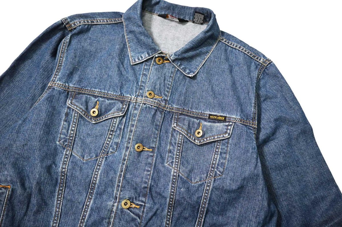 画像3: 90-00s Used Polo Jeans Ralph Lauren Denim Jacket ラルフローレン (3)
