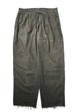 画像1: 90-00s Used Polo Ralph Lauren Pleated Chino Trouser Olive ラルフローレン (1)
