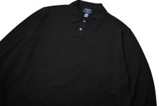 画像2: Used Brooks Brothers High Gauge Knit Polo Black (2)