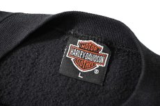 画像4: 90-00s Used Harley-Davidson Embroidered Sweat Shirt made in USA (4)