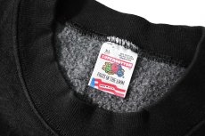 画像4: 90s Used Malcolm X Print Sweat Shirt made in USA (4)