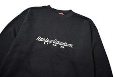 画像2: 90-00s Used Harley-Davidson Embroidered Sweat Shirt made in USA (2)