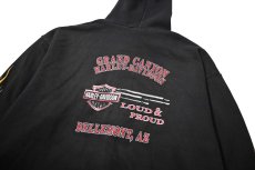 画像6: 00s Used Harley-Davidson Print Zip Sweat Hoodie (6)
