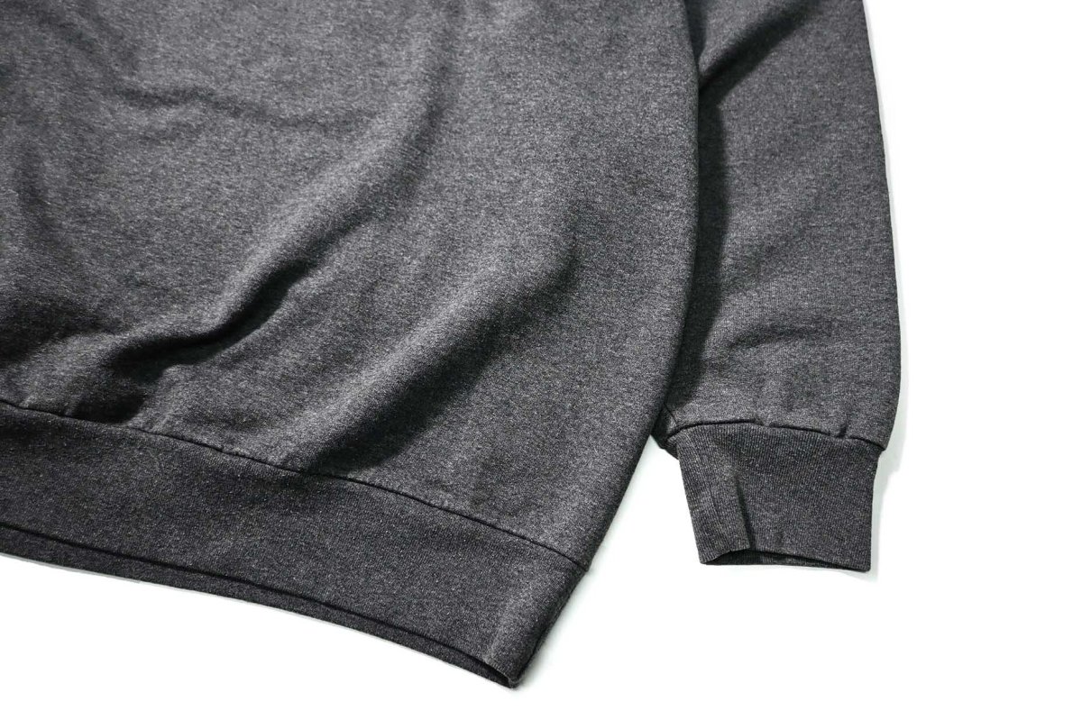 画像3: 00s Used Us Army Sweat Shirt Black Over Dye made in USA (3)