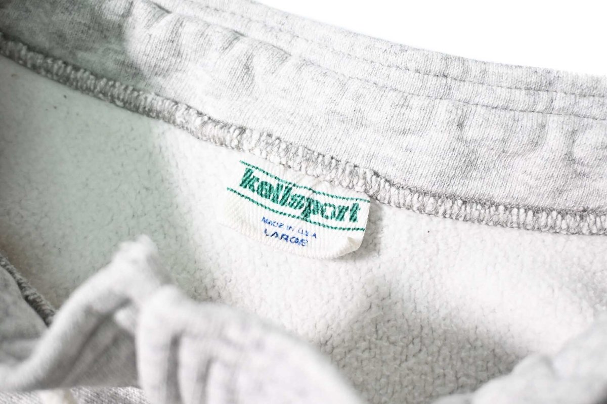画像4: Used The Black Dog Louie Collar Sweat Shirt made in USA (4)