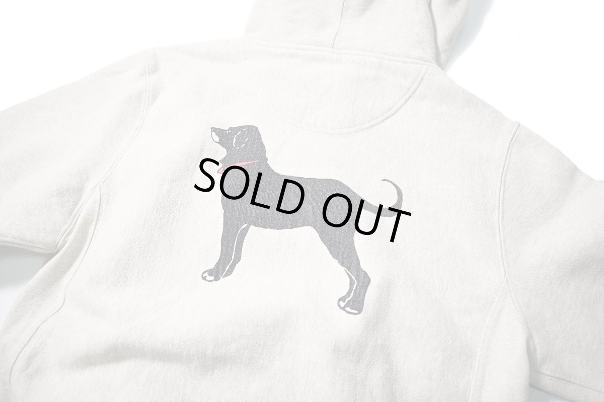 画像6: Used The Black Dog Sweat Hoodie Oatmeal (6)