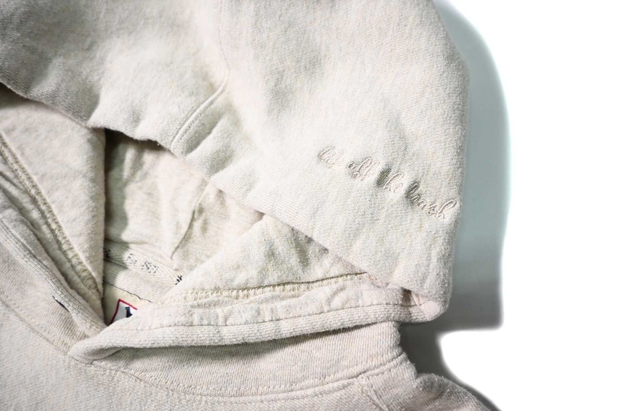 画像4: Used The Black Dog Sweat Hoodie Oatmeal (4)