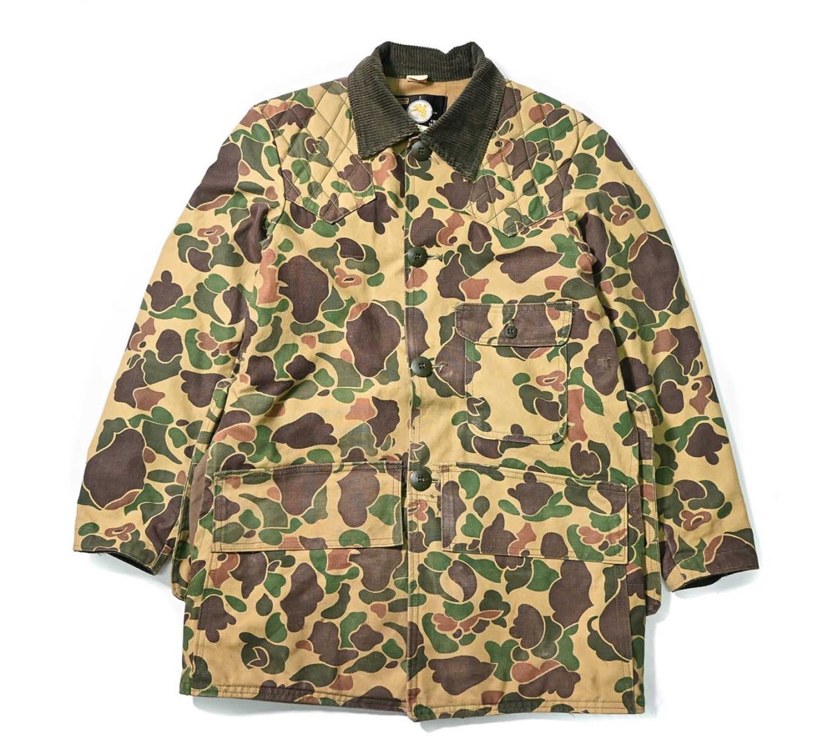 画像1: 60s-70s Used Sears Field Tester Duck Hunter Camo (1)