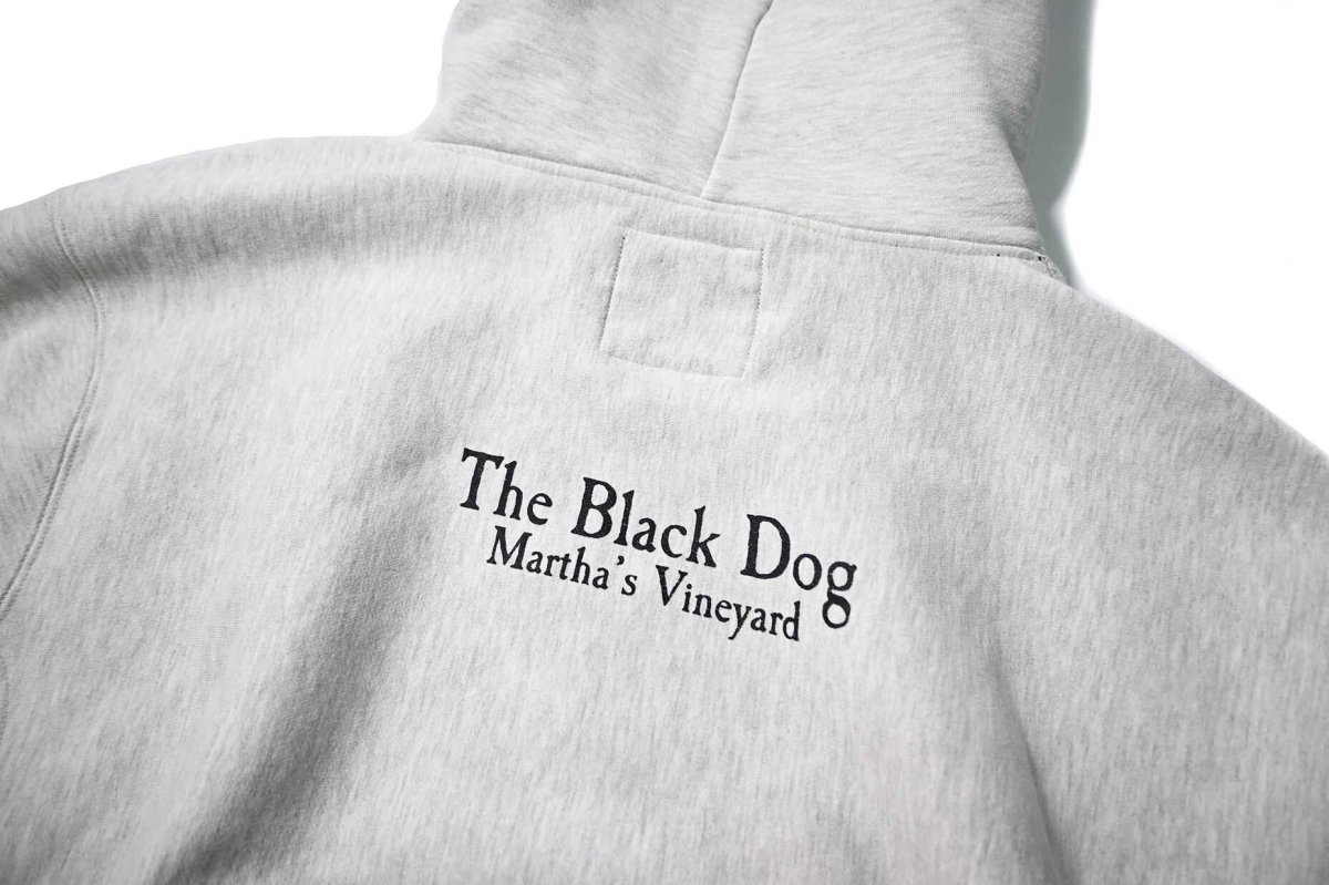 画像5: Used The Black Dog Sweat Hoodie Ash (5)