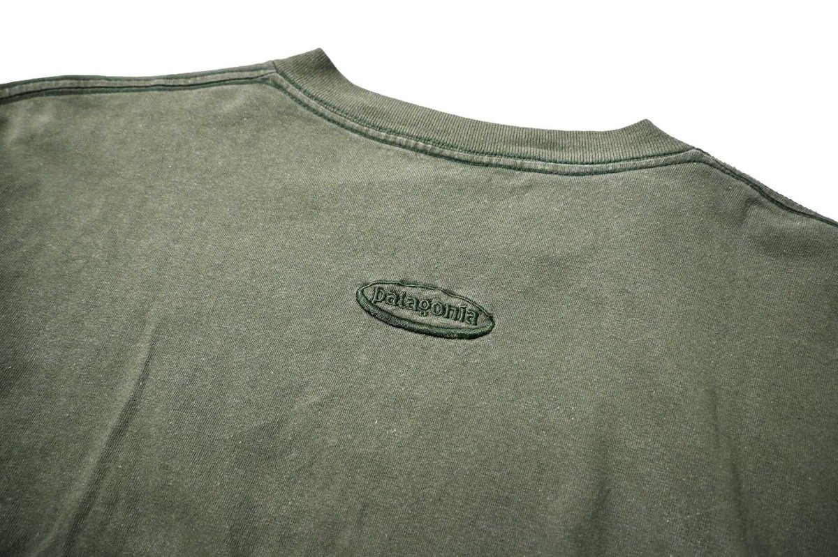 画像5: 90s Used patagonia L/S Pocket Tee made in USA (5)