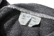 画像4: 00s Used Us Army Sweat Shirt Black Over Dye made in USA (4)
