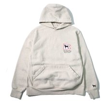 画像1: Used The Black Dog Sweat Hoodie Oatmeal (1)