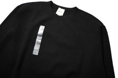 画像2: Calvin Klein Tech Knit Crew Neck Sweater Black カルバンクライン (2)