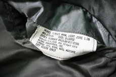 画像6: 70s Used Us Air Force Alpha Industries L2-B Flight Jacket Olive (6)
