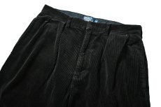 画像2: 90-00s Used Polo Ralph Lauren Corduroy Andrew Pants Black ラルフローレン (2)