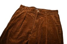画像2: 90-00s Used Polo Ralph Lauren Corduroy Pants Brown made in USA ラルフローレン (2)