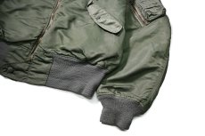 画像4: 60s Used Us Air Force  L2-B Flight Jacket Olive (4)