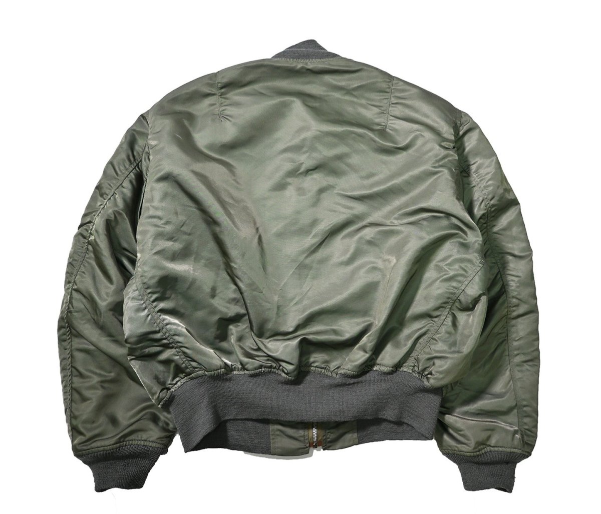 画像2: 70s Used Us Air Force Alpha Industries L2-B Flight Jacket Olive (2)