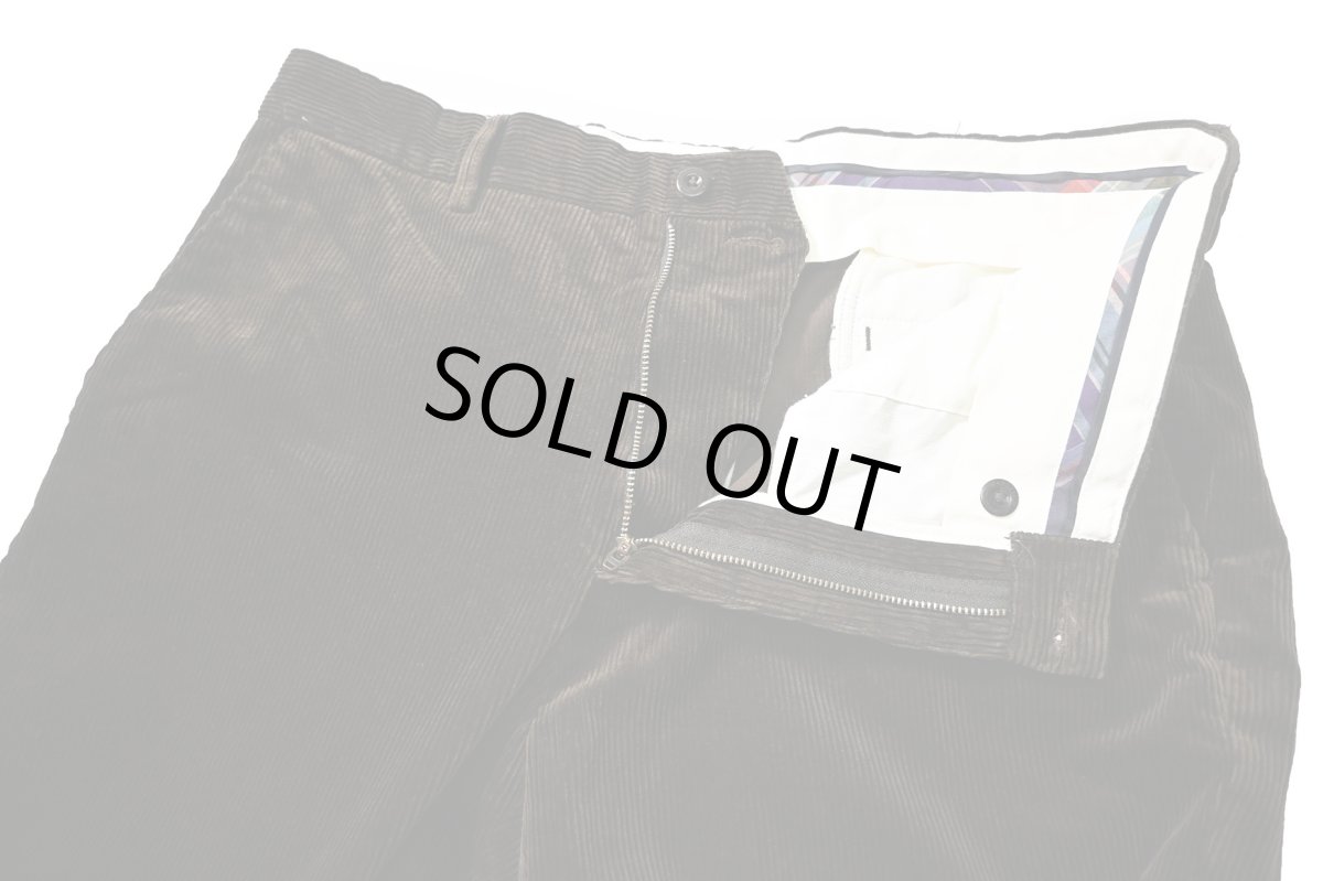 画像5: 90-00s Used Polo Ralph Lauren Corduroy Preston Pants Dark Brown ラルフローレン (5)