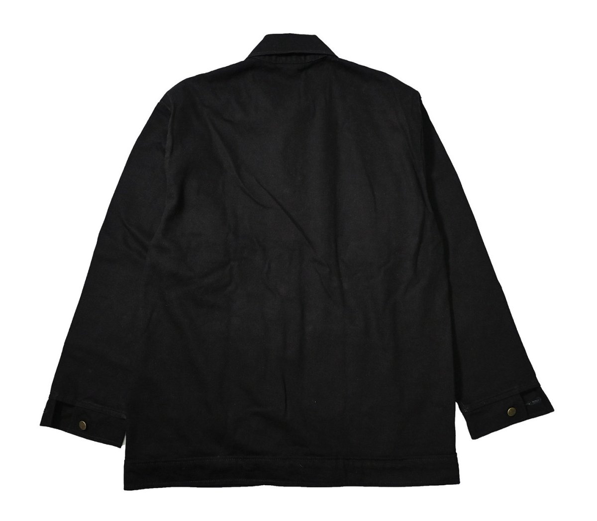 画像2: Prison Blues Denim Yard Coat Rinsed Black プリズンブルース (2)
