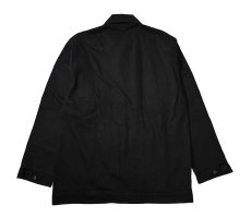 画像2: Prison Blues Denim Yard Coat Rinsed Black プリズンブルース (2)
