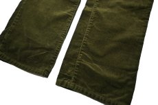 画像3: 90-00s Used Polo Ralph Lauren Corduroy Pants Boot Cut Olive ラルフローレン (3)