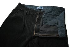 画像5: 90-00s Used Polo Ralph Lauren Corduroy Andrew Pants Black ラルフローレン (5)