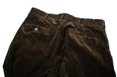 画像4: 90-00s Used Polo Ralph Lauren Corduroy Preston Pants Dark Brown ラルフローレン (4)