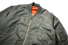 画像3: 70s Used Us Air Force Alpha Industries L2-B Flight Jacket Olive (3)