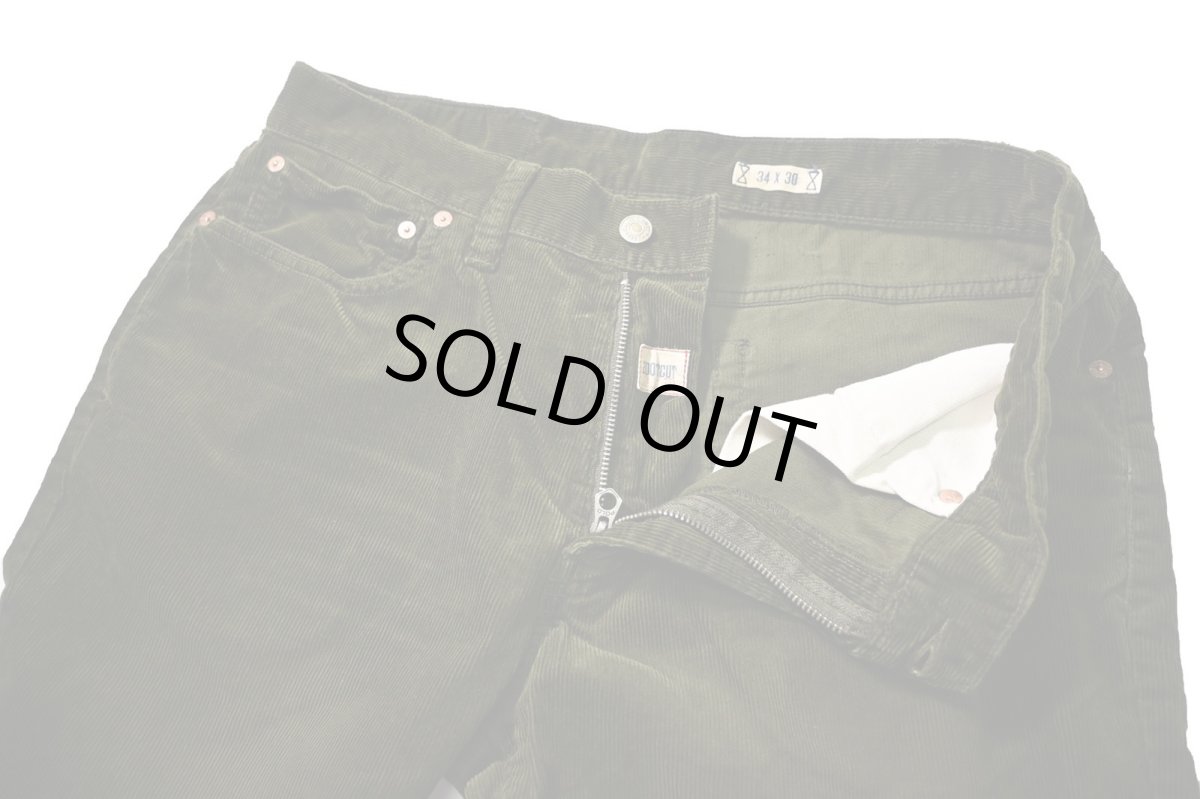 画像5: 90-00s Used Polo Ralph Lauren Corduroy Pants Boot Cut Olive ラルフローレン (5)