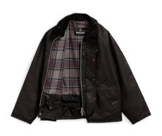 画像5: Barbour Transport Waxed Jacket Black バブアー (5)