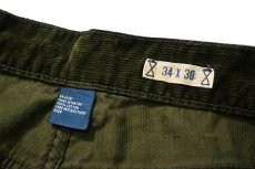 画像7: 90-00s Used Polo Ralph Lauren Corduroy Pants Boot Cut Olive ラルフローレン (7)