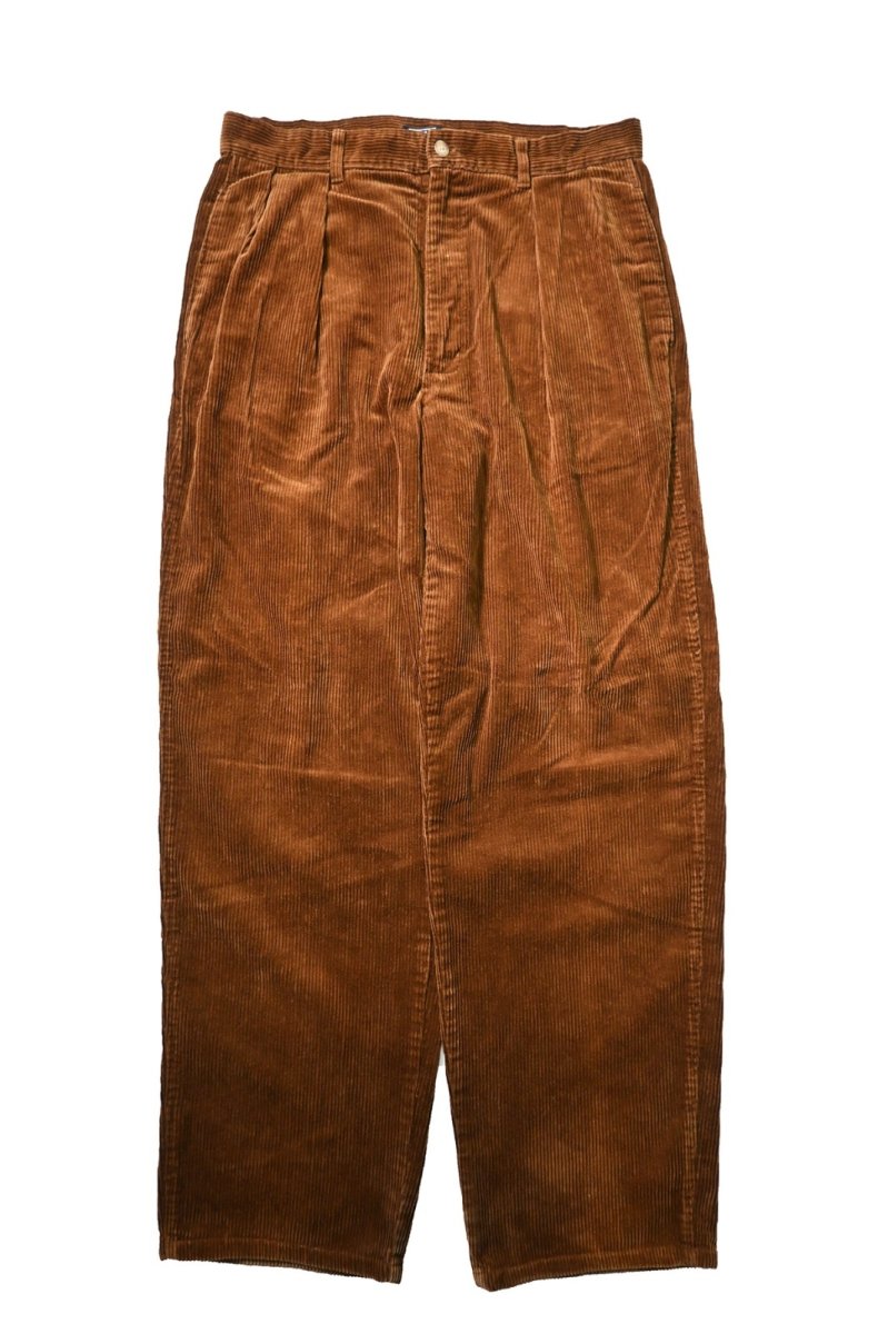 画像1: 90-00s Used Polo Ralph Lauren Corduroy Pants Brown made in USA ラルフローレン (1)