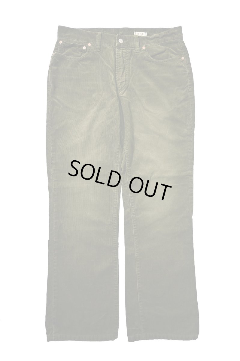 画像1: 90-00s Used Polo Ralph Lauren Corduroy Pants Boot Cut Olive ラルフローレン (1)