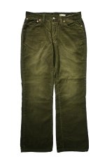 画像1: 90-00s Used Polo Ralph Lauren Corduroy Pants Boot Cut Olive ラルフローレン (1)