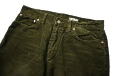 画像2: 90-00s Used Polo Ralph Lauren Corduroy Pants Boot Cut Olive ラルフローレン (2)