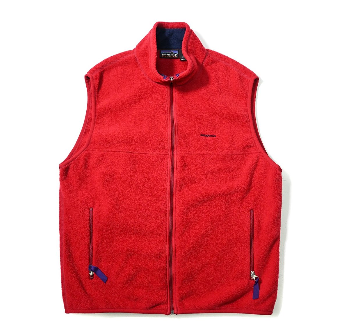 画像1: 98' Used patagonia Synchilla Vest made in USA パタゴニア (1)