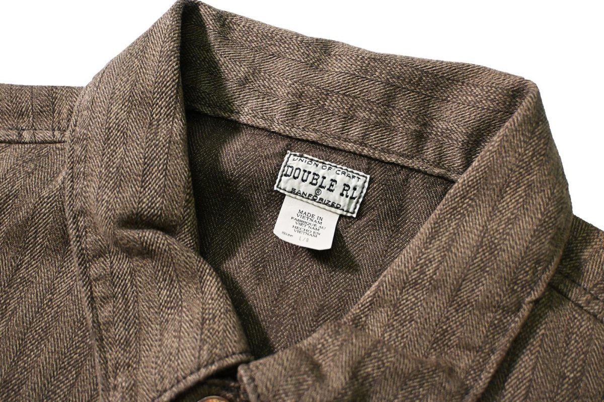 画像5: RRL Waterford Herringbone Shirt Jacketラルフローレン (5)