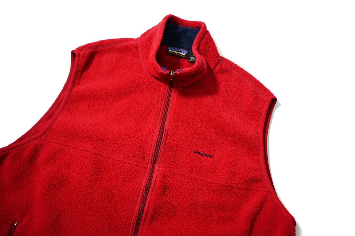 画像2: 98' Used patagonia Synchilla Vest made in USA パタゴニア (2)