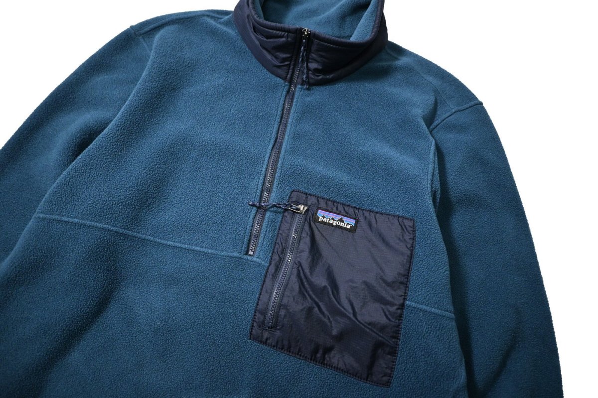 画像2: 22' Used patagonia Microdini 1/2-Zip Fleece Pullover パタゴニア (2)