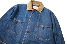 画像3: 90-00s Used Ralph Lauren Denim Chore Coat ラルフローレン (3)