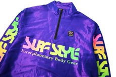 画像3: 90s Deadstock Surf Style Nylon Pullover (3)