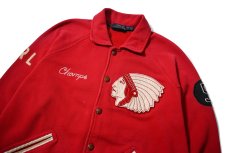 画像3: Used Polo Ralph Lauren Sweat Varsity Jacket (3)