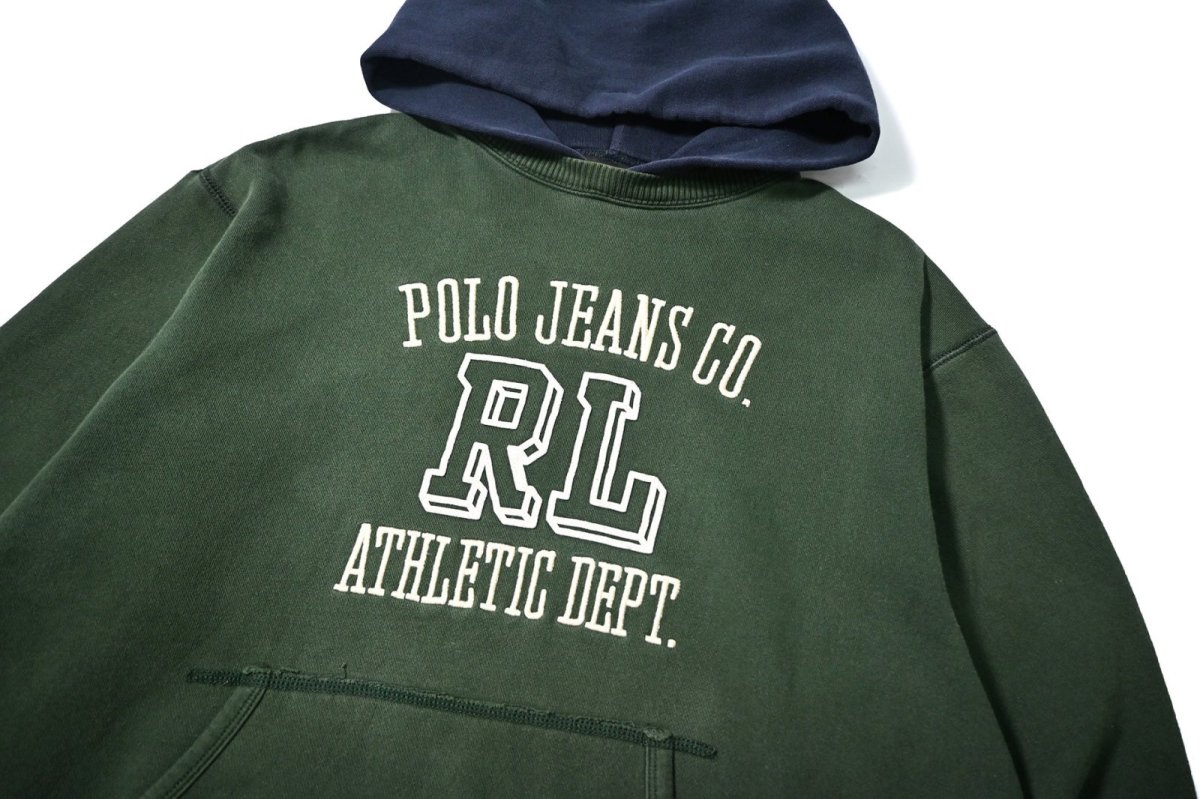 画像2: 90-00s Used Polo Jeans Co. Ralph Lauren Sweat Hoodie ラルフローレン (2)