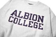 画像2: 00s Used Champion Reverse Weave Sweat Shirt "Albion College" (2)